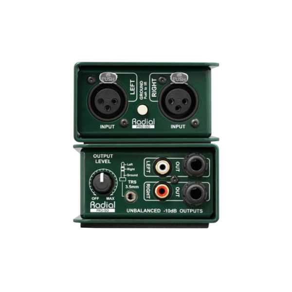 CONVERTIDOR Y AISLADOR DE +4DB A 10DB RADIAL PRO ISO - Imagen 8