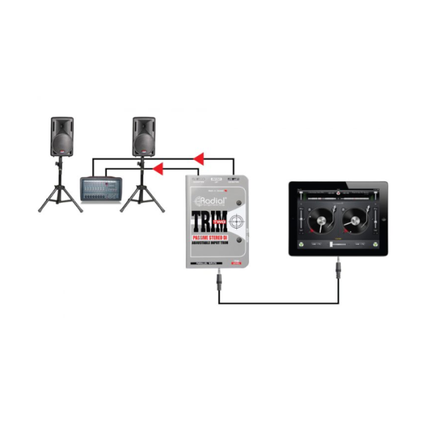CAJA DIRECTA RADIAL TRIM TWO PASIVA ESTÉREO - Imagen 10