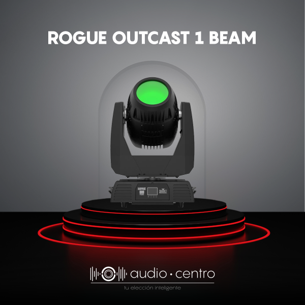CABEZA MOVIL ROGUEOUTCAST1LBEAM IP65 CHAUVET