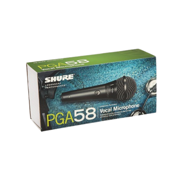MIC VOCAL SHURE PGA58-XLR DINÁMICO CARDIOIDE - Imagen 4