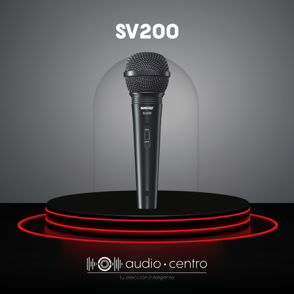 MICRÓFONO SHURE SV200 VOCAL DINÁMICO