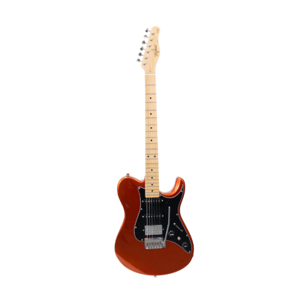 GUITARRA ELÉCTRICA TAGIMA T-930 MDO LF/BK HECHA A MANO EN BRASIL - Imagen 2