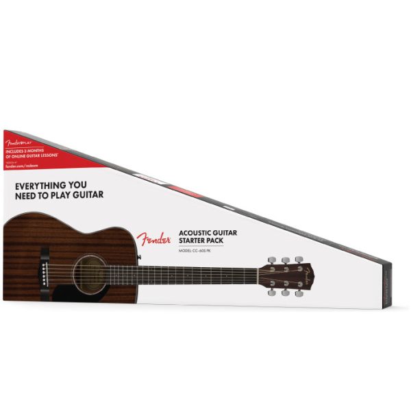 COMBO GUITARRA ACUSTICA FENDER CC-60S CONCERT  CC-60S Concert V2, All-Mah WN - Imagen 4